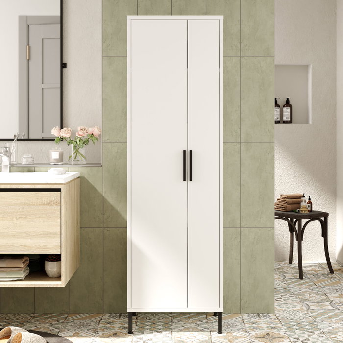 Hanah Home Armario Multiusos Dy1-W Blanco